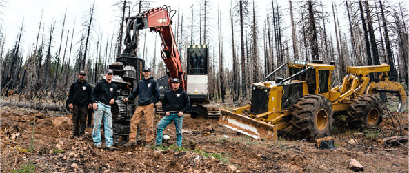 Hunter Creek Contracting Adds Tigercat Skidder